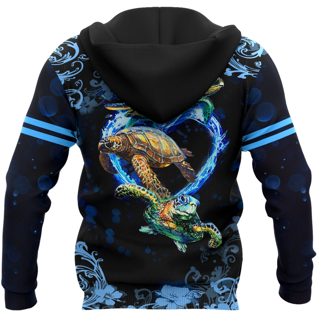 Turtle 3d hoodie shirt for men and women HAC270409-Apparel-HG-Zip hoodie-S-Vibe Cosy™