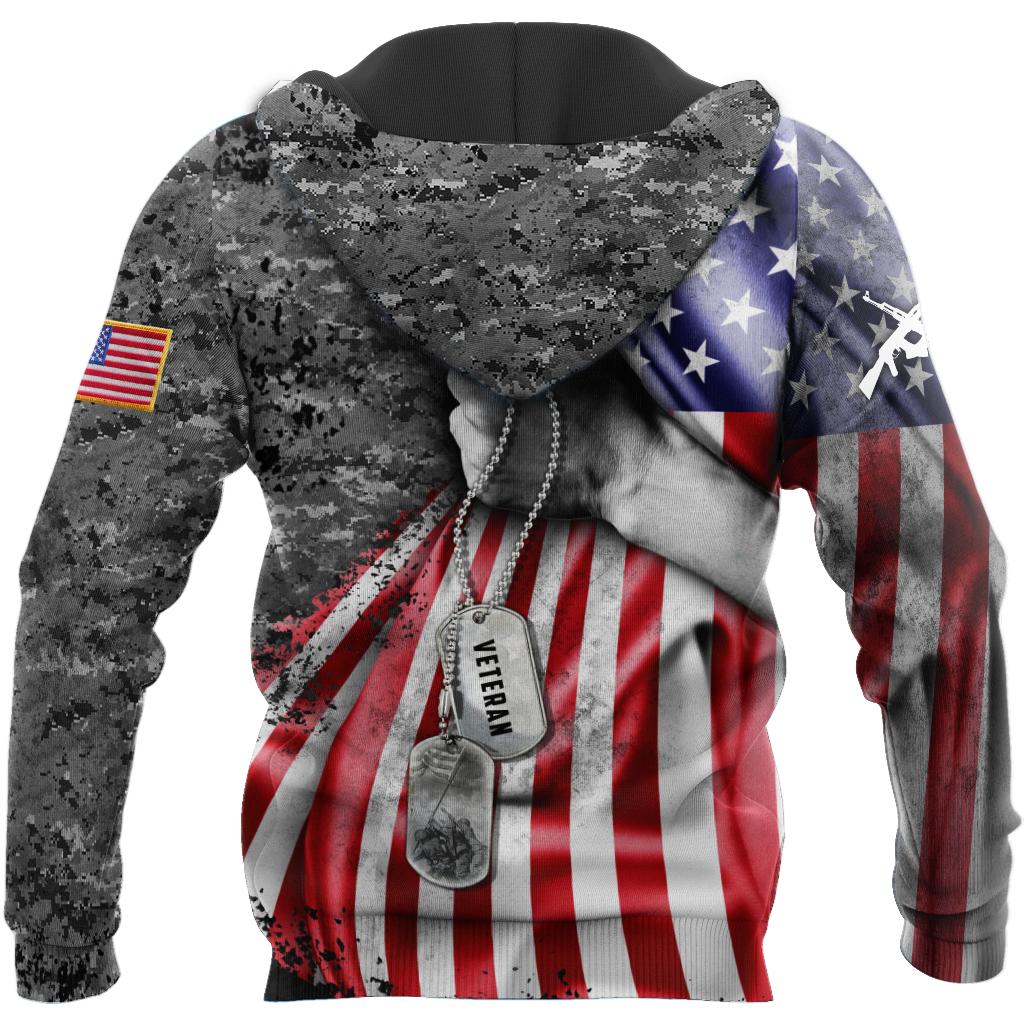 US Air Force tag Custom name 3D shirts for men and women