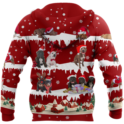 Pitbull 3d hoodie shirt for men and women HVT19102002