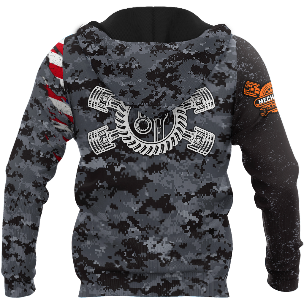 Mechanic Camo 3D All Over Printed Hoodie For Men and Women Pi15092005