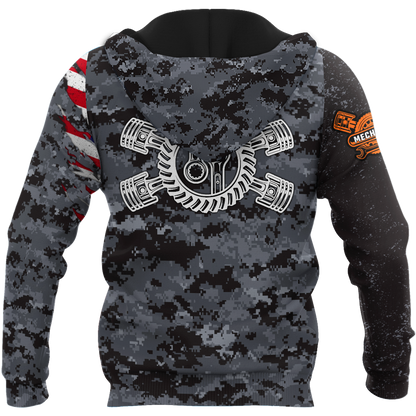 Mechanic Camo 3D All Over Printed Hoodie For Men and Women Pi15092005