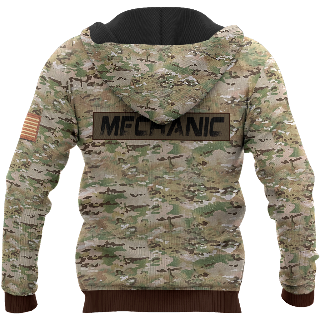 Mechanic Camo 3D All Over Printed Hoodie For Men and Women TN15092003