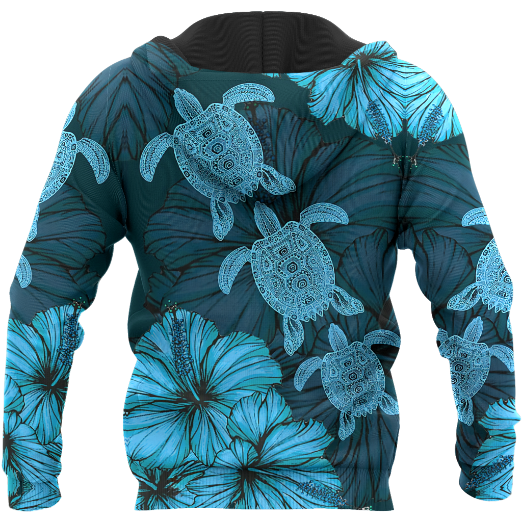 Turtle 3d hoodie shirt for men and women HAC270407-Apparel-HG-Zip hoodie-S-Vibe Cosy™