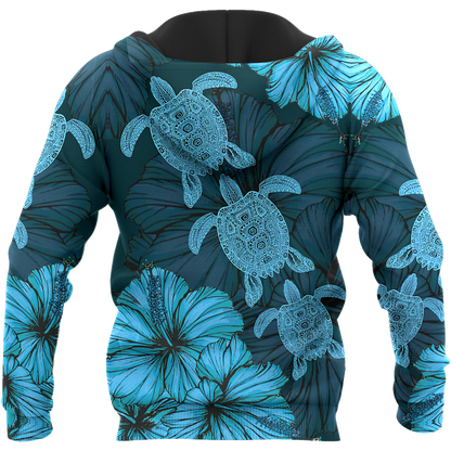 Turtle 3d hoodie shirt for men and women HAC270407-Apparel-HG-Zip hoodie-S-Vibe Cosy™