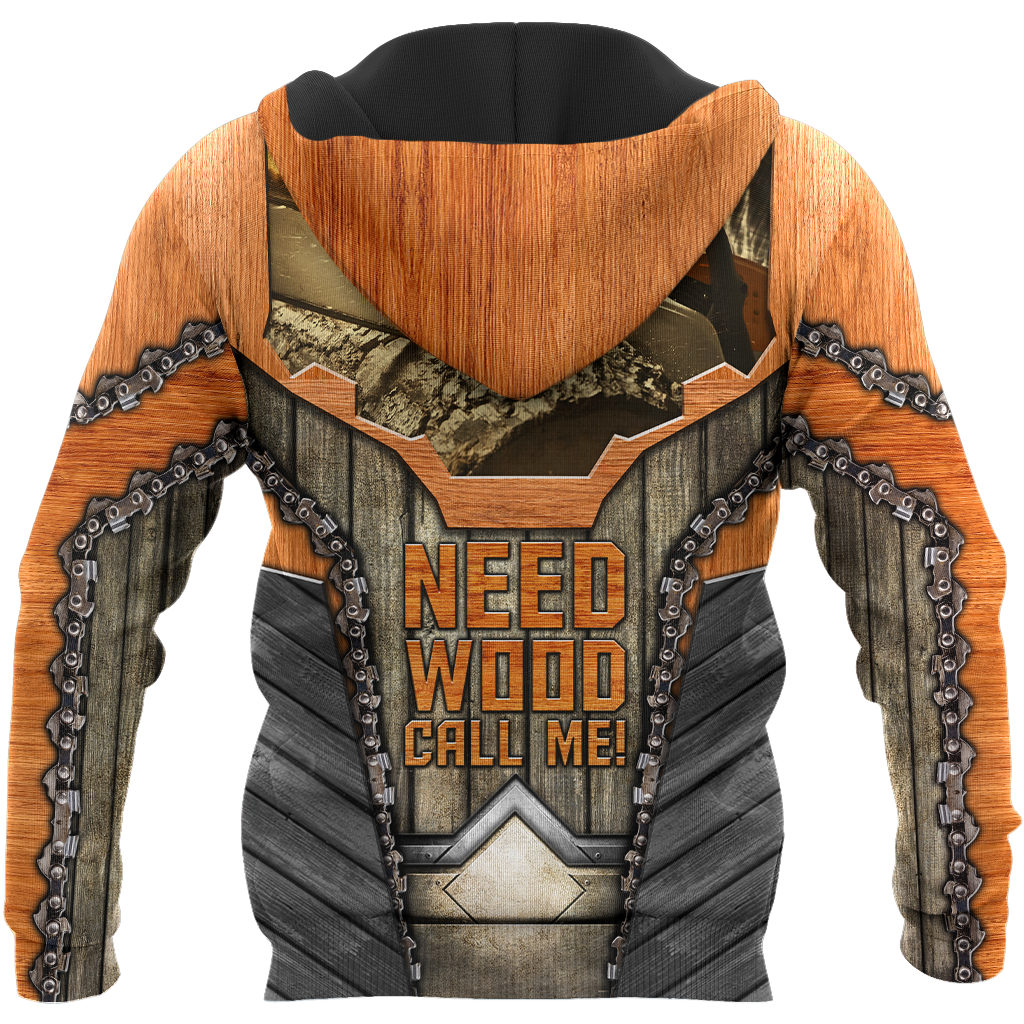 All Over Printed Chainsaw Hoodie MEI09152002-MEI