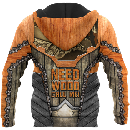 All Over Printed Chainsaw Hoodie MEI09152002-MEI