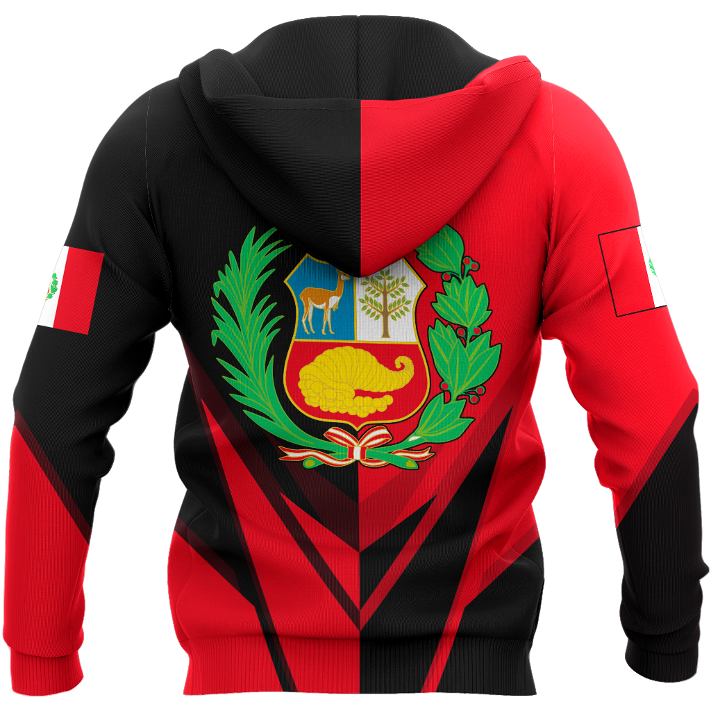 Peru 3d hoodie shirt for men and women HAC220606-Apparel-HG-Zip hoodie-S-Vibe Cosy™