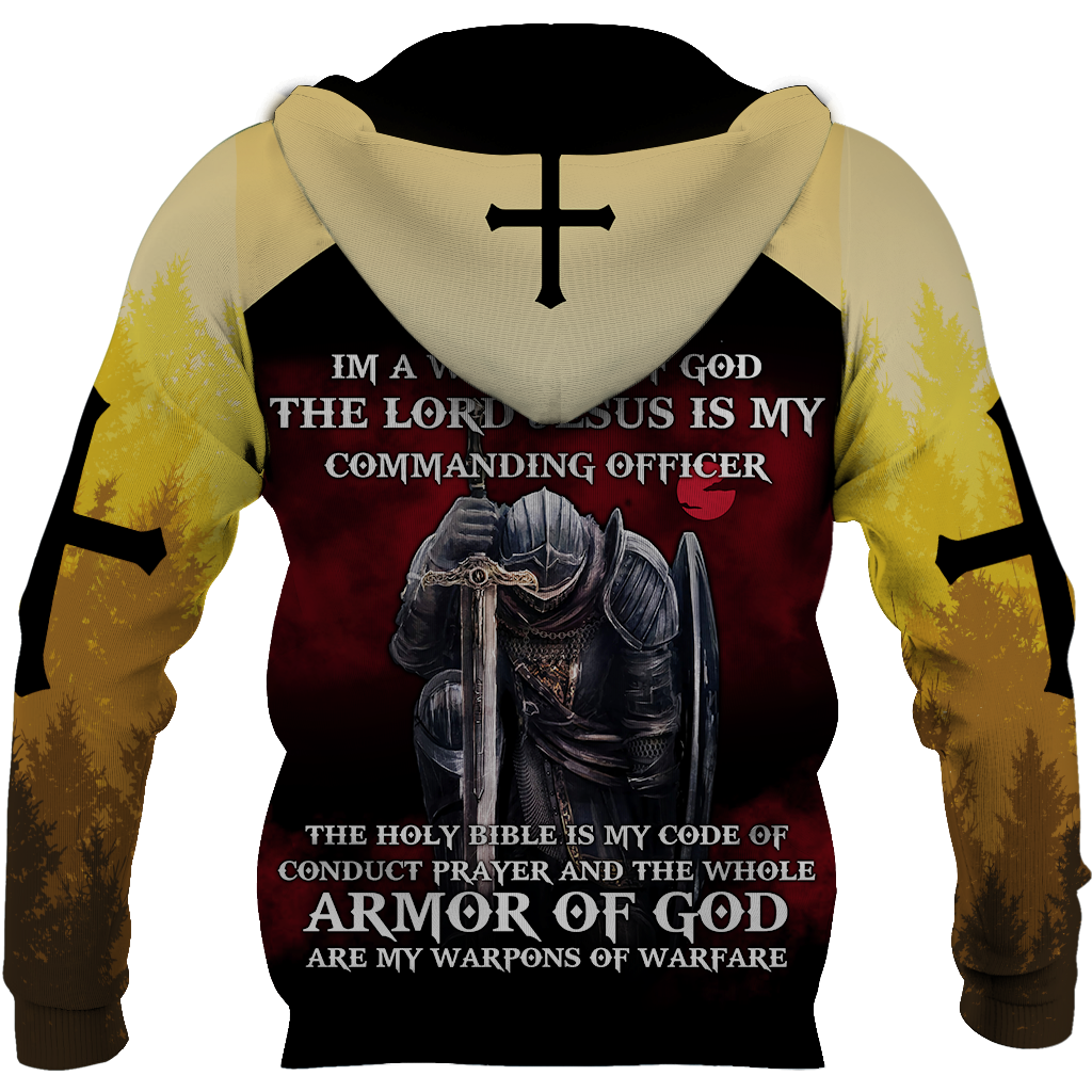Knight God Jesus 3D All Over Printed Shirt Hoodie For Men And Women JJ240302-Apparel-MP-Hoodie-S-Vibe Cosy™