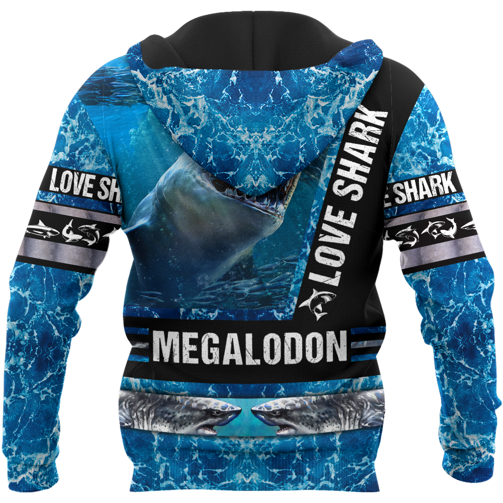 Love Shark 3D All Over Printed Shirts For Men and Women HAC180702-Apparel-TT-Hoodie-S-Vibe Cosy™