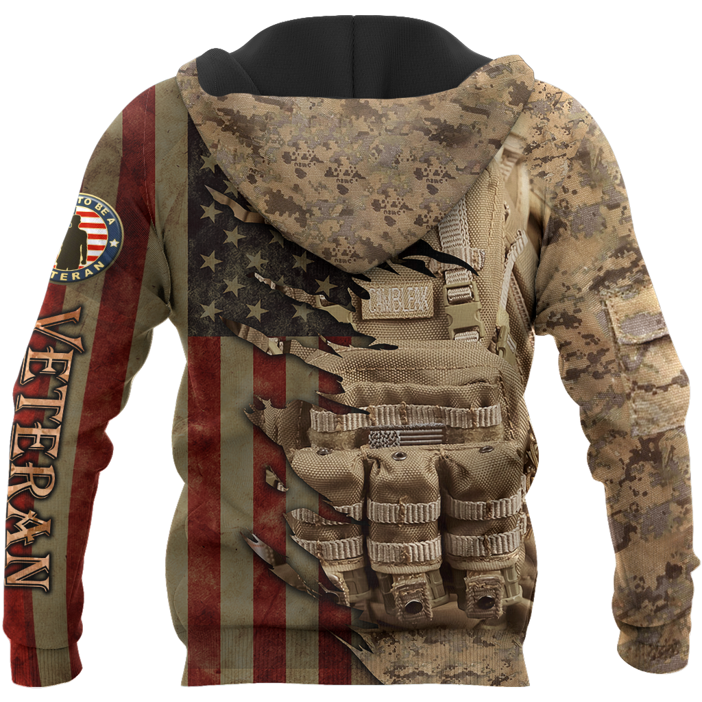 Proud to be United States Marine Veteran 3D All Over Printed Shirts For Men and Women HAC210804