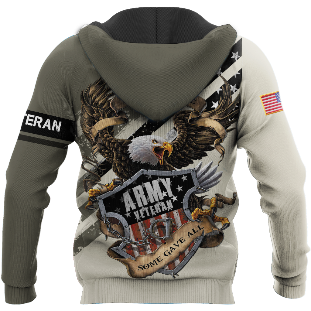 US Veteran Army All Gave Some 3D Shirts