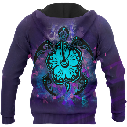 Turtle 3d hoodie shirt for men and women HAC270408-Apparel-HG-Zip hoodie-S-Vibe Cosy™
