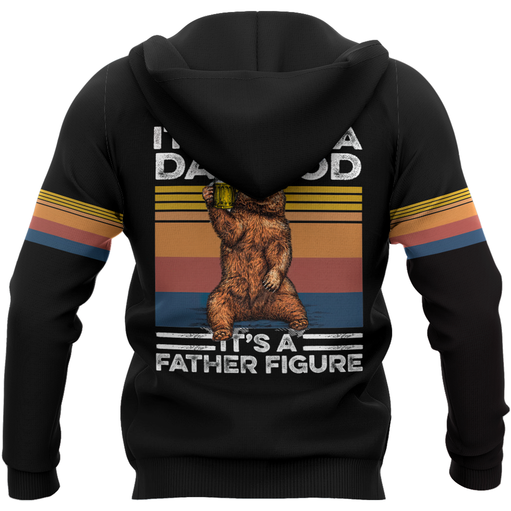 It's not a dad bod, 3d hoodie shirt for men and women HAC040604-Apparel-HG-Zip hoodie-S-Vibe Cosy™