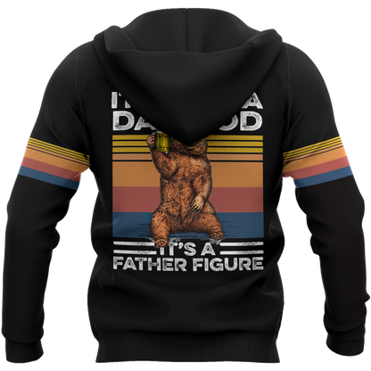 It's not a dad bod, 3d hoodie shirt for men and women HAC040604-Apparel-HG-Zip hoodie-S-Vibe Cosy™