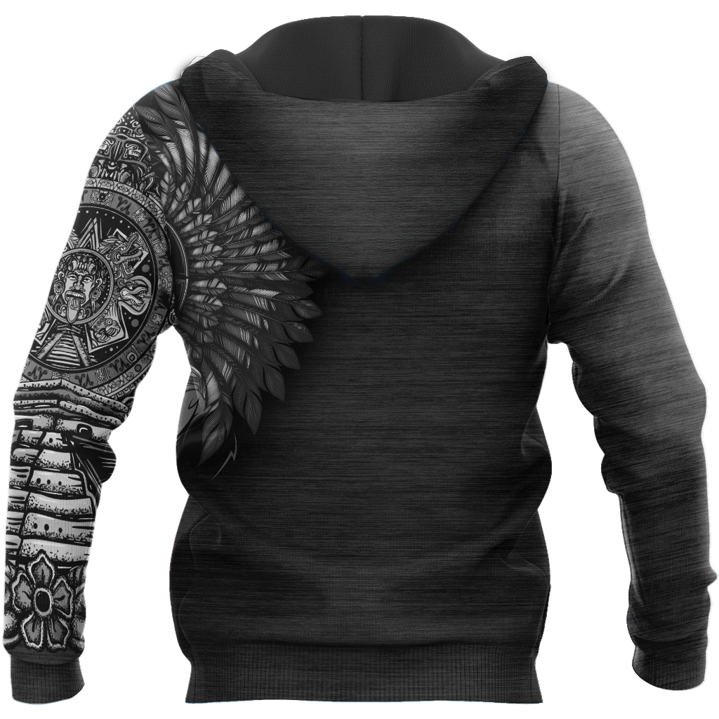 Mexico Aztec Warrior-Apparel-HP Arts-Hoodie-S-Vibe Cosy™