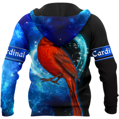 Cardinal Birds Blue Color shirts dress shorts for men and women