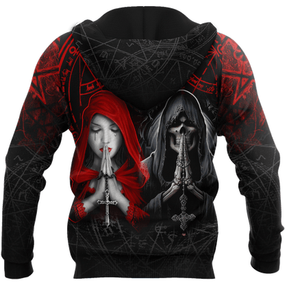 Angel And Demon Hoodie For Men And Women MH210920