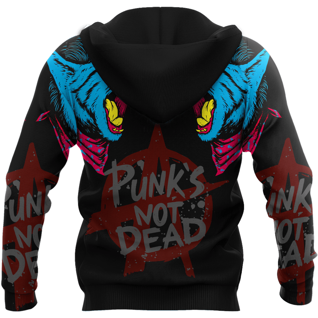 Punk Cat Hoodie For Men And Women MH0310203