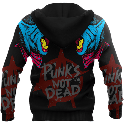 Punk Cat Hoodie For Men And Women MH0310203