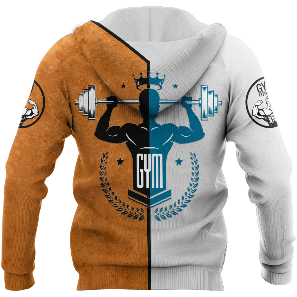 Gym dog 3d all over printed for man and women QB05292003-Apparel-PL8386-Hoodie-S-Vibe Cosy™