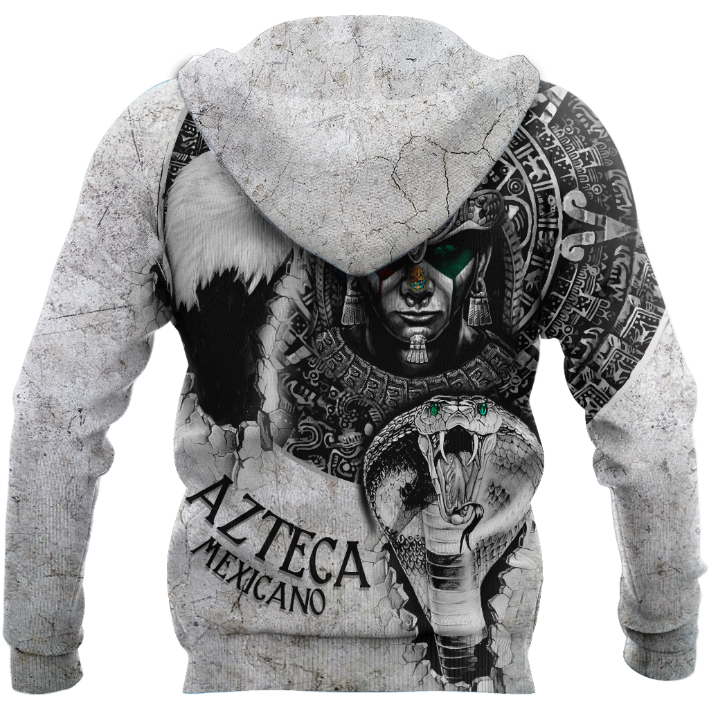 Mexican Aztec Warrior 3D All Over Printed Hoodie Shirt by SUN QB06302006-Apparel-SUN-Hoodie-S-Vibe Cosy™