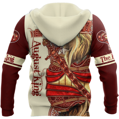 August King Lion Royal  3D All Over Printed Unisex Shirts