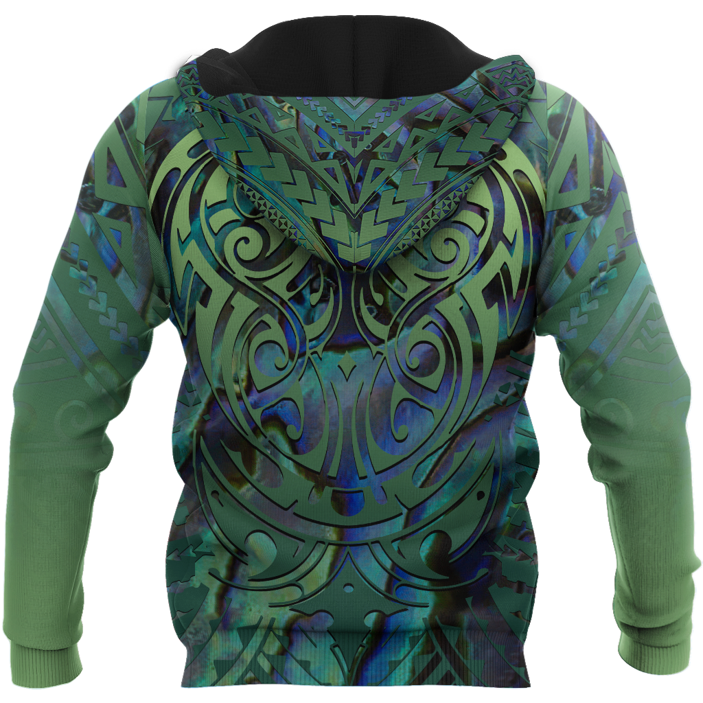 Maori hei matau paua shell 3d all over printed shirt and short for man and women-Apparel-PL8386-Hoodie-S-Vibe Cosy™
