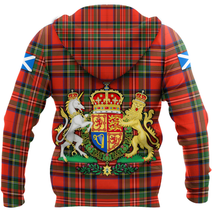 Scotland Tartan 3D All Over Printed Hoodie For Men and Women MH2007202-Apparel-TT-Hoodie-S-Vibe Cosy™