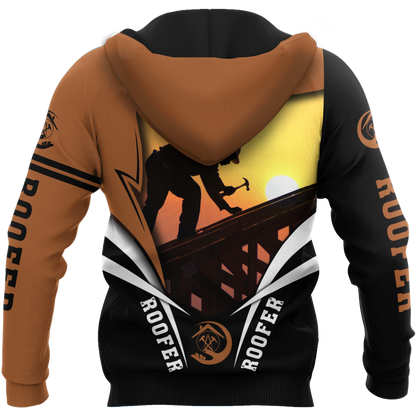 Premium Unisex All Over Printed Roofer Shirts MEI