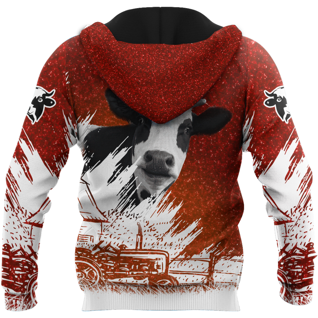 Heifer 3D hoodie shirt for men and women MH211020S