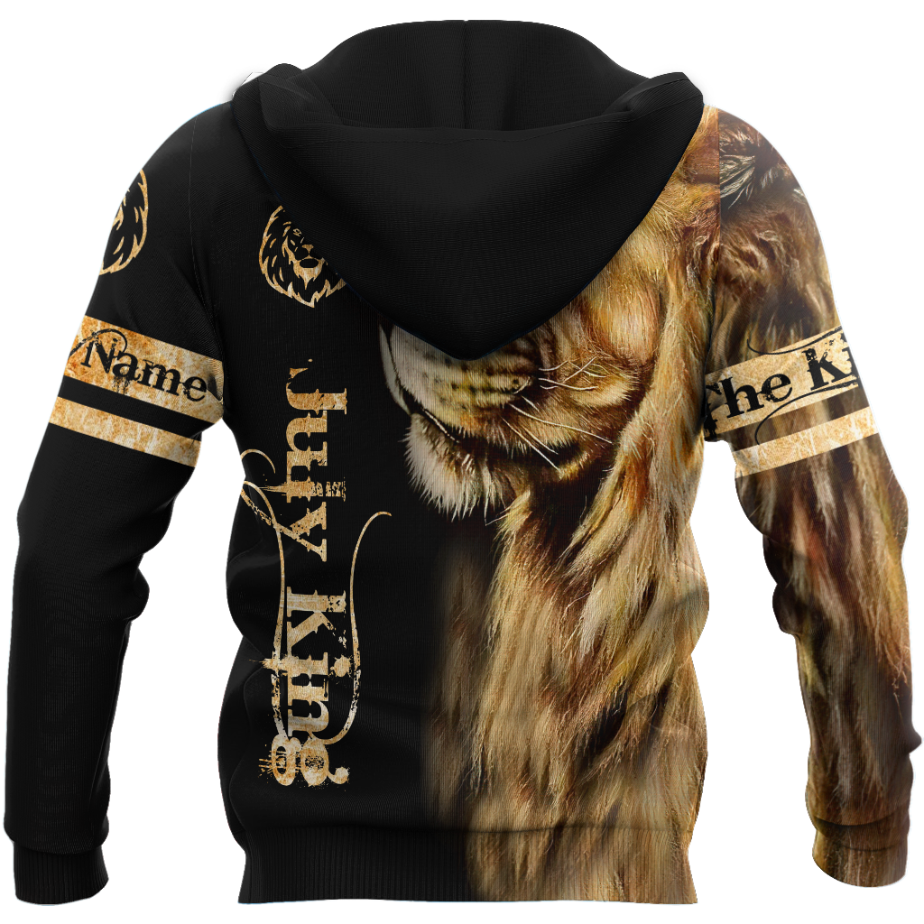 Custom Name July King Lion  3D All Over Printed Unisex Shirts