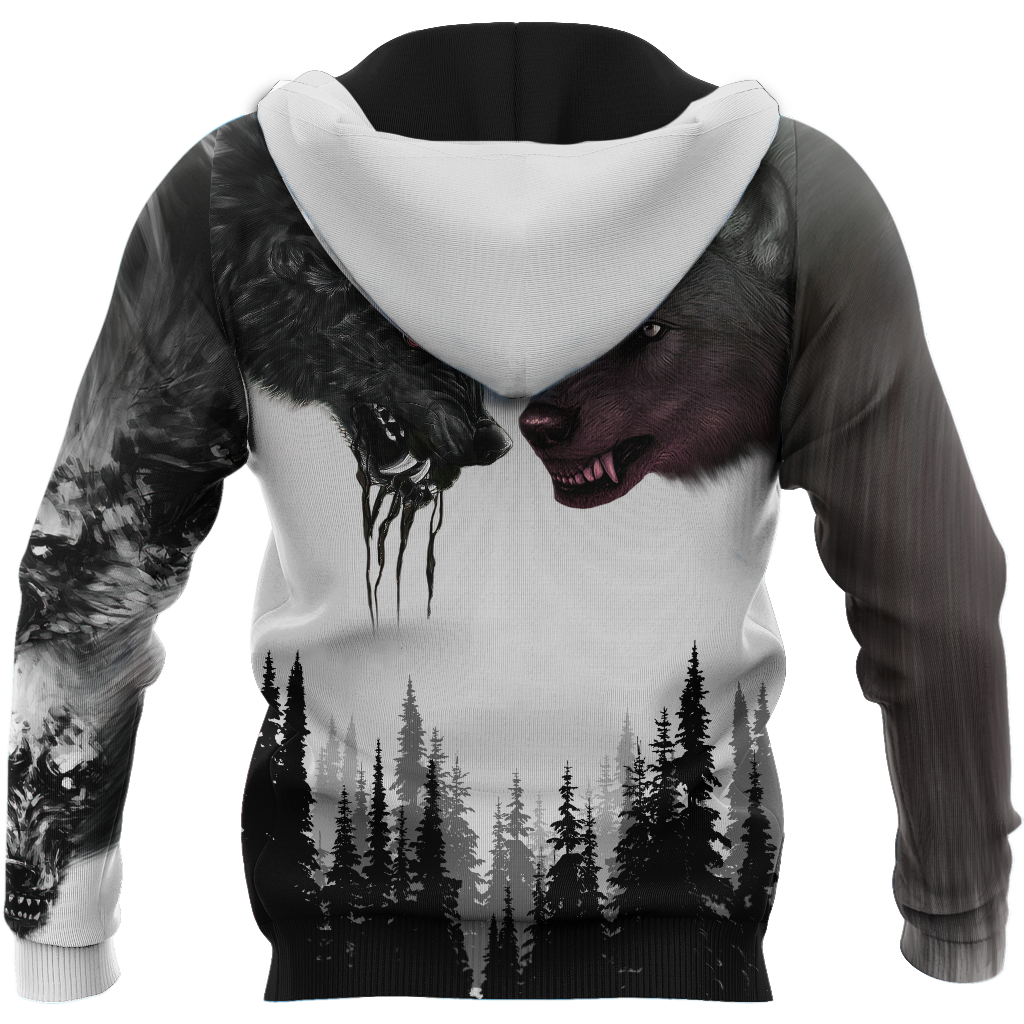 The Wolf 3D All Over Printed Hoodie For Men and Women MH2410202ST