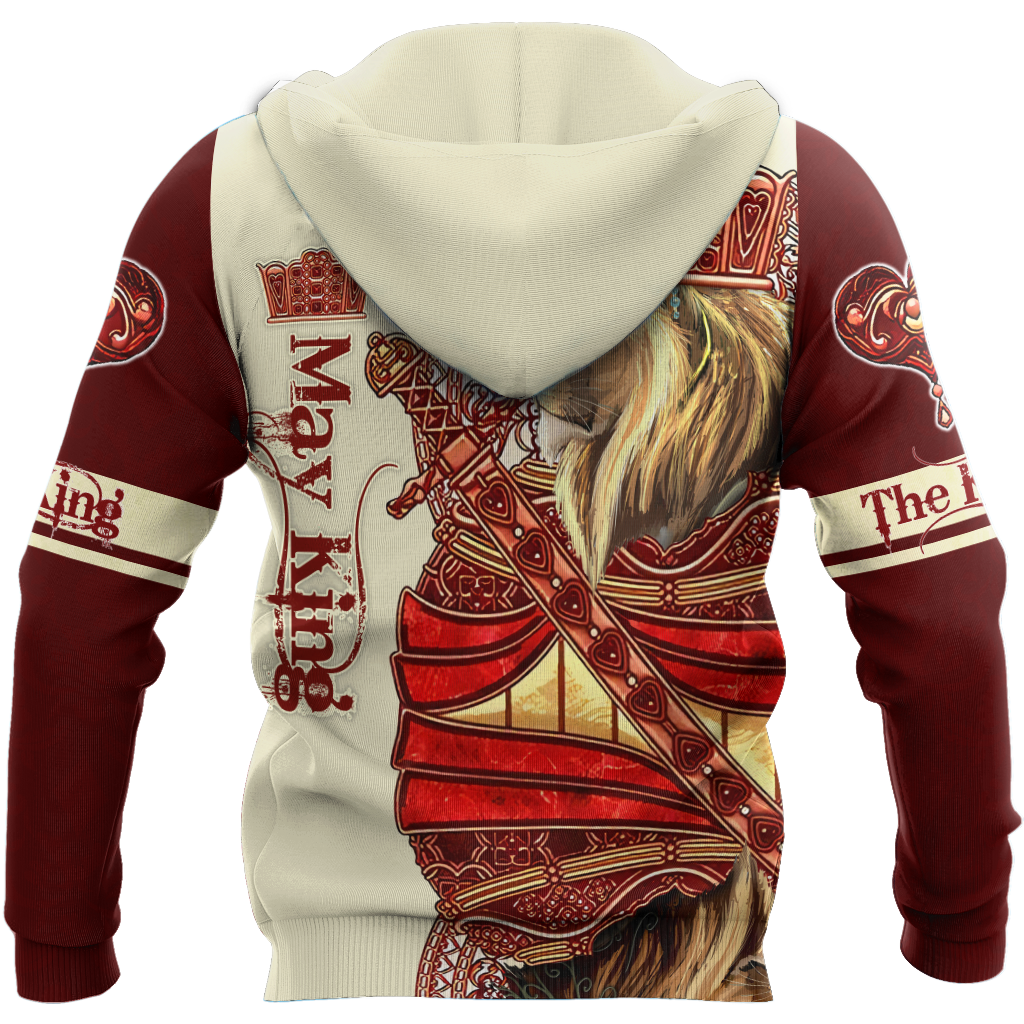May King Lion 3D All Over Printed Unisex Shirts