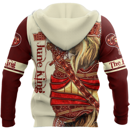 June King Lion 3D All Over Printed Unisex Shirts