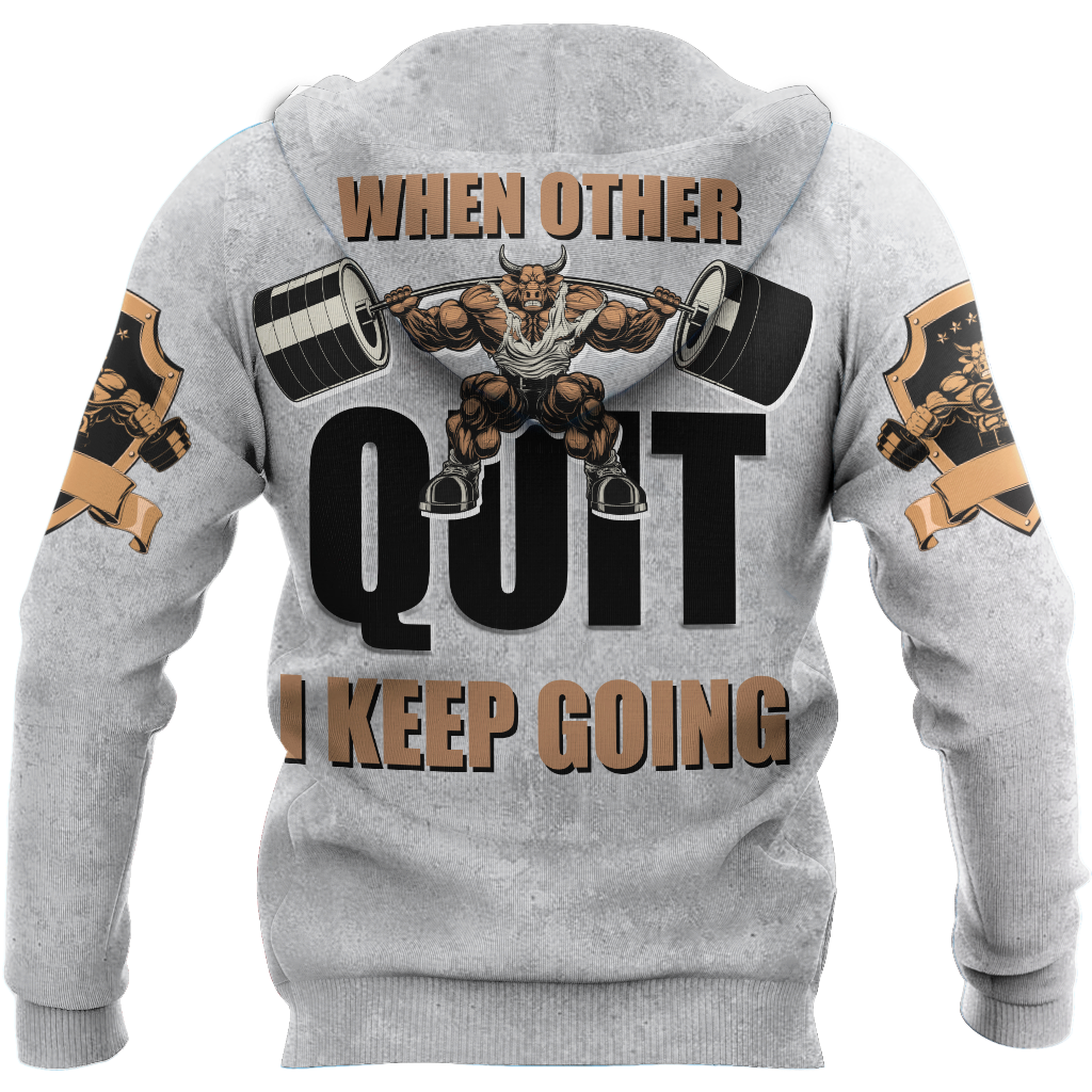 Passion of a bodybuilder 3d all over printed for man and women QB05282006-Apparel-PL8386-Hoodie-S-Vibe Cosy™
