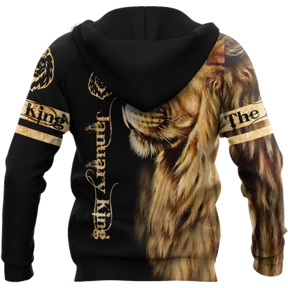 January King  3D All Over Printed  Unisex Shirts
