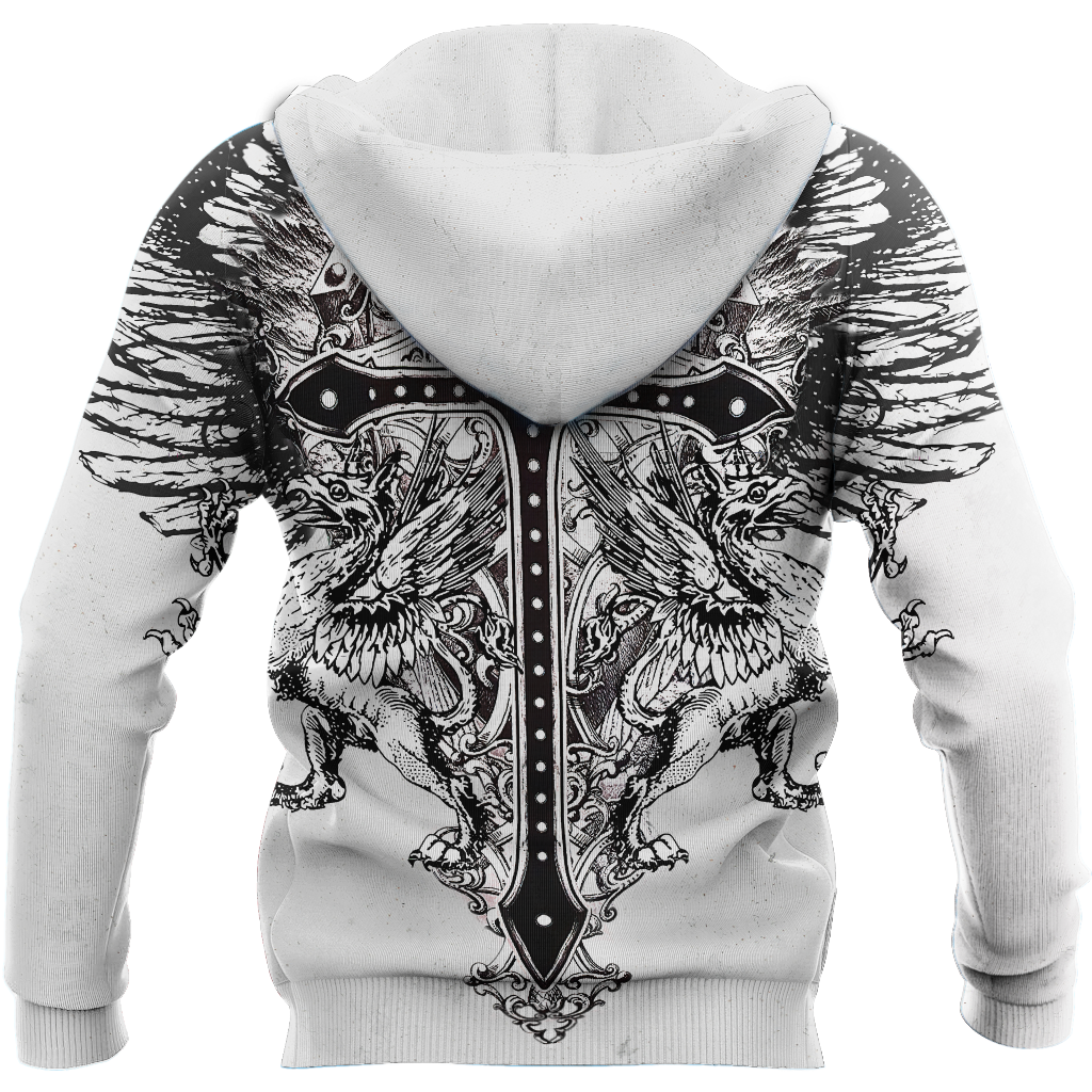 Cross Tattoo Hoodie 3D All Over Printed Shirts HHT15092001-LAM