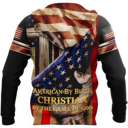 Eagle USA Flag 3D All Over Printed Shirts For Men & Women-Apparel-TA-Hoodie-S-Vibe Cosy™