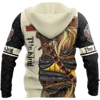 Custom Name King Lion 3D All Over Printed Unisex Shirts