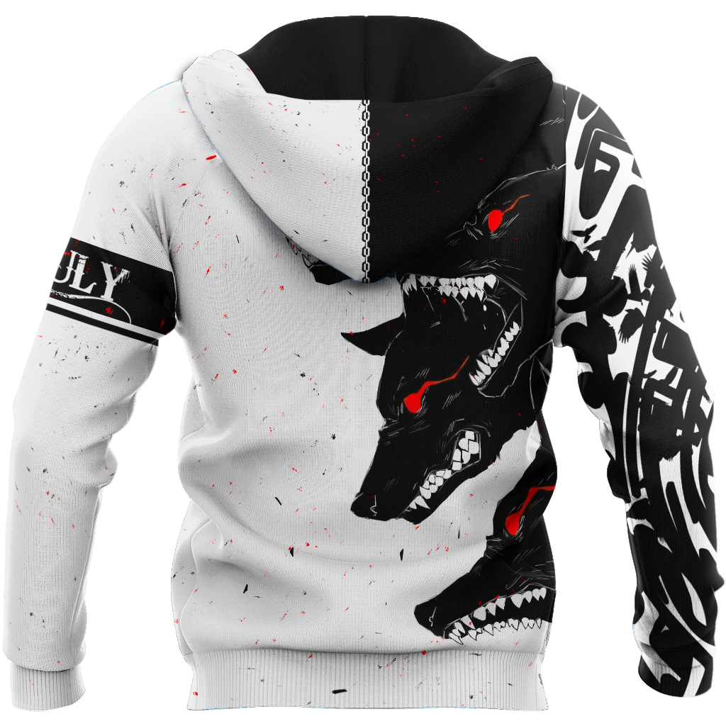 The Dark Wolf July 3D All Over Printed Unisex Deluxe Hoodie ML