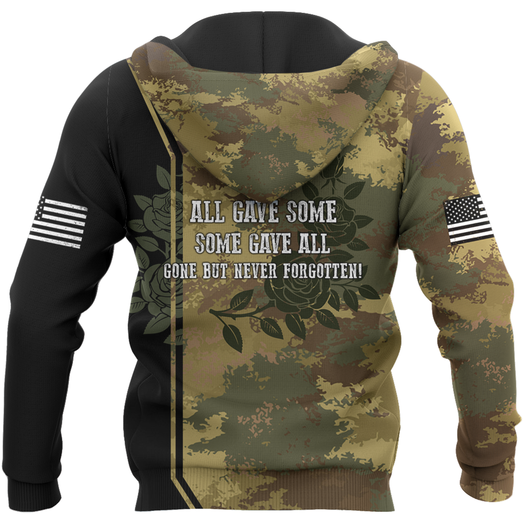 Memorial day Remember and honor the heroes 3D over printed shirts TR130401A-Apparel-Huyencass-Hoodie-S-Vibe Cosy™