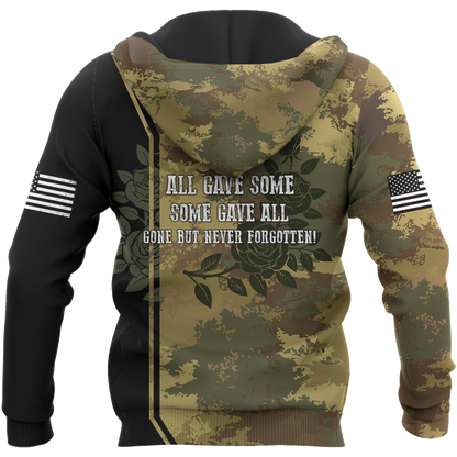 Memorial day Remember and honor the heroes 3D over printed shirts TR130401A-Apparel-Huyencass-Hoodie-S-Vibe Cosy™