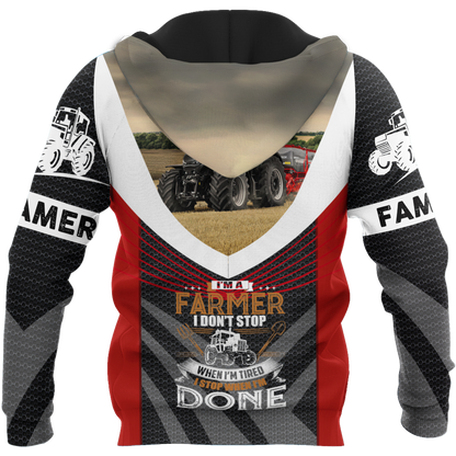 All Over Printed Farmer Hoodie MEI09212002-MEI