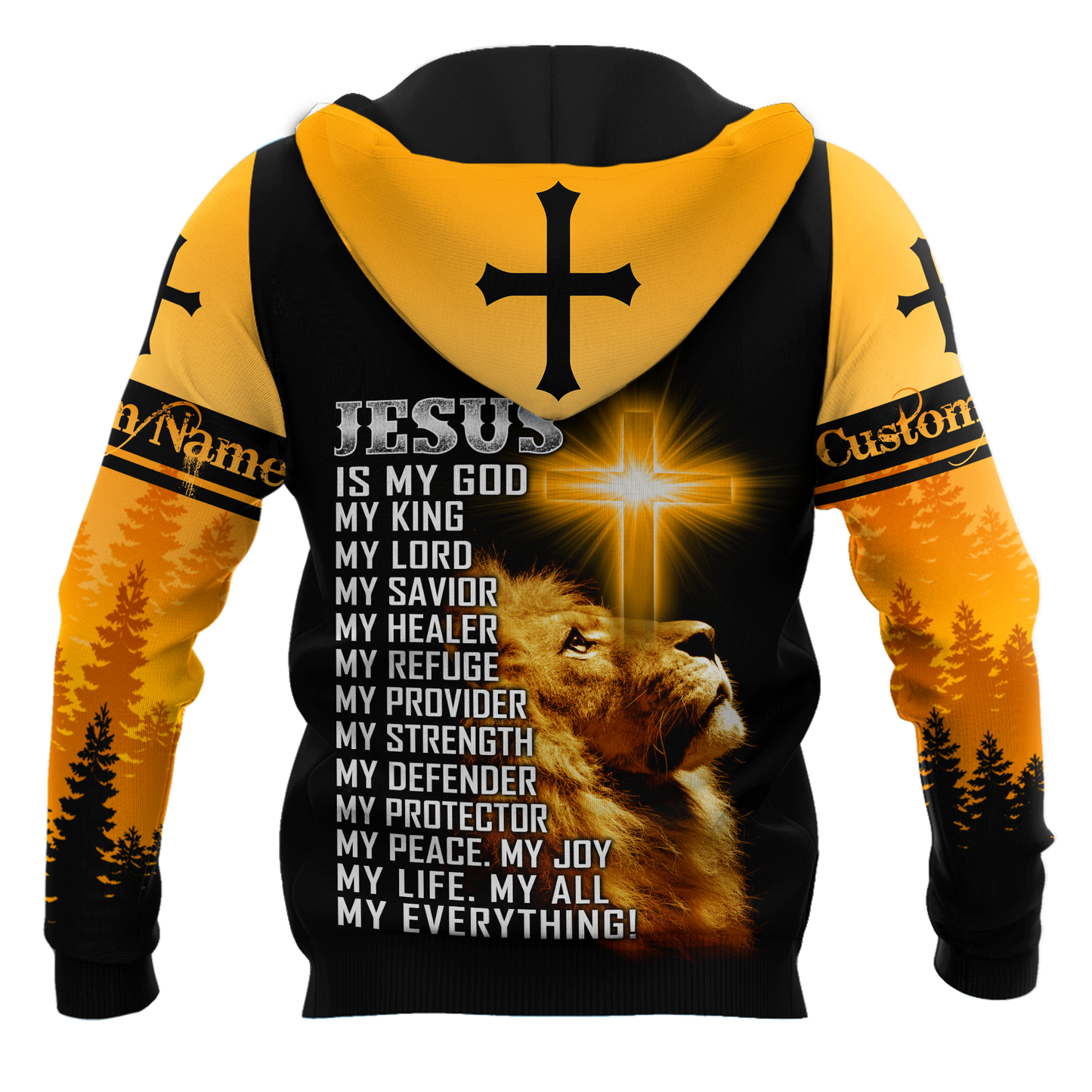Child Of God Custome Name 3D All Over Printed Shirts For Men and Women Pi15102004