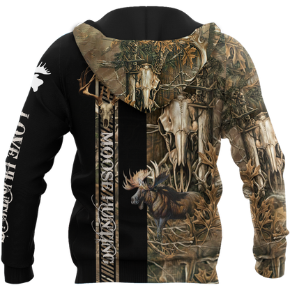 All Over Printed Beautiful Moose Hunting MEI09092002-MEI