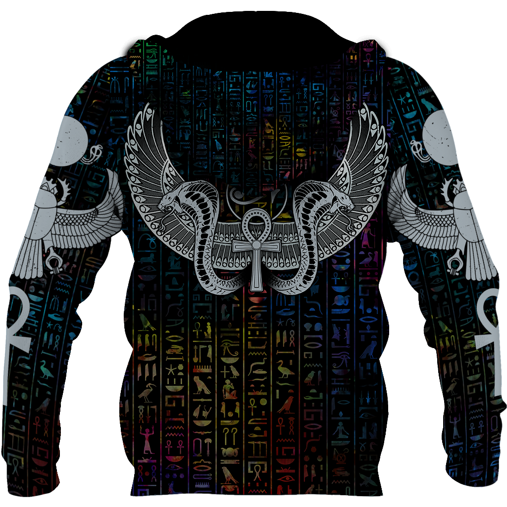 3D All Over Printed Hieroglyphics Ancient Egypt Hoodie Clothes JJ020401-Apparel-MP-Hoodie-S-Vibe Cosy™