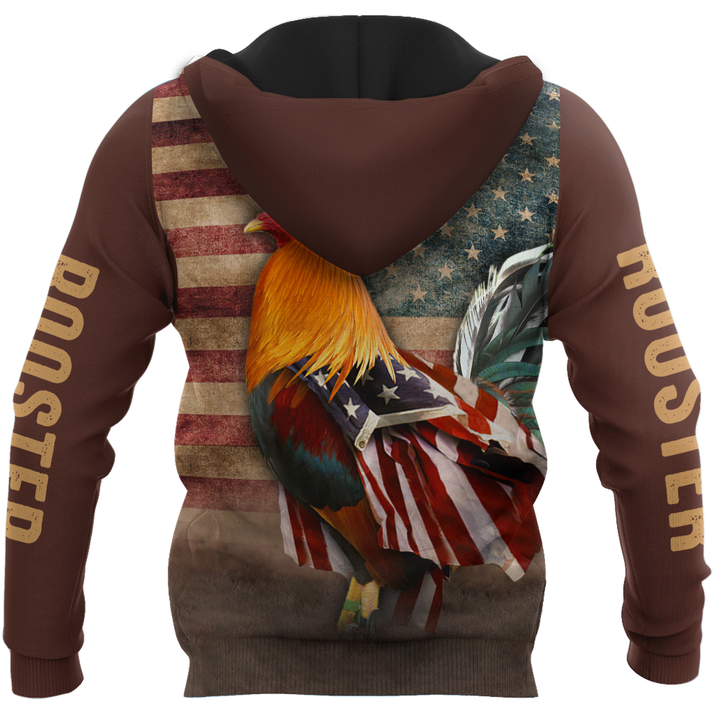 Premium Rooster 3D All Over Printed Unisex Shirts