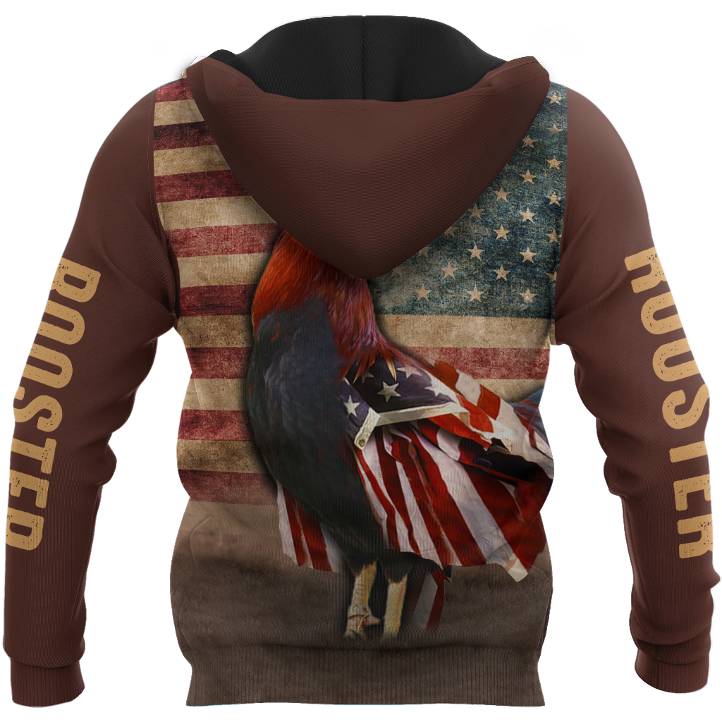 Premium Rooster 3D All Over Printed Unisex Shirts