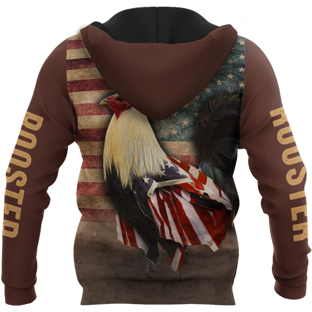 Premium Rooster 3D All Over Printed Unisex Shirts