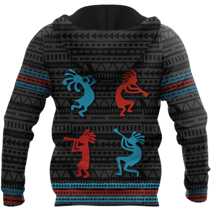 Kokopelli Color 3D All Over Printed Shirts DZ28052101 NT
